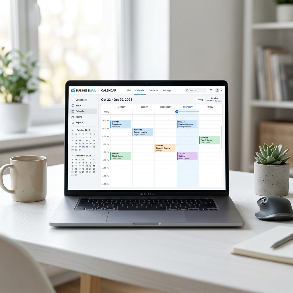 Calendar Application UI